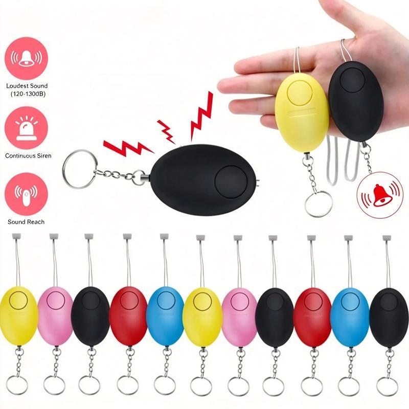 1PC 120dB Loud Personal Safety - Personal Alarm Keychain recension och pris