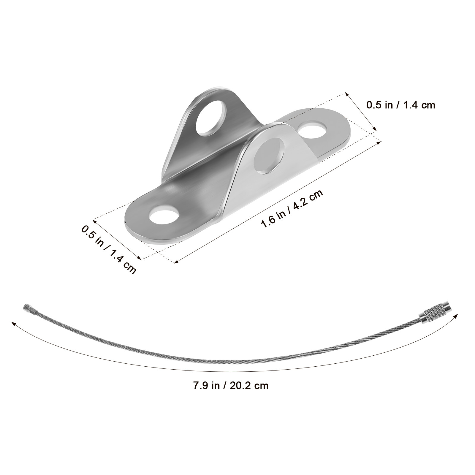 6 Sets Heavy-Duty Anti-Tip Fur - Earthquake Anchor Strap recension och pris