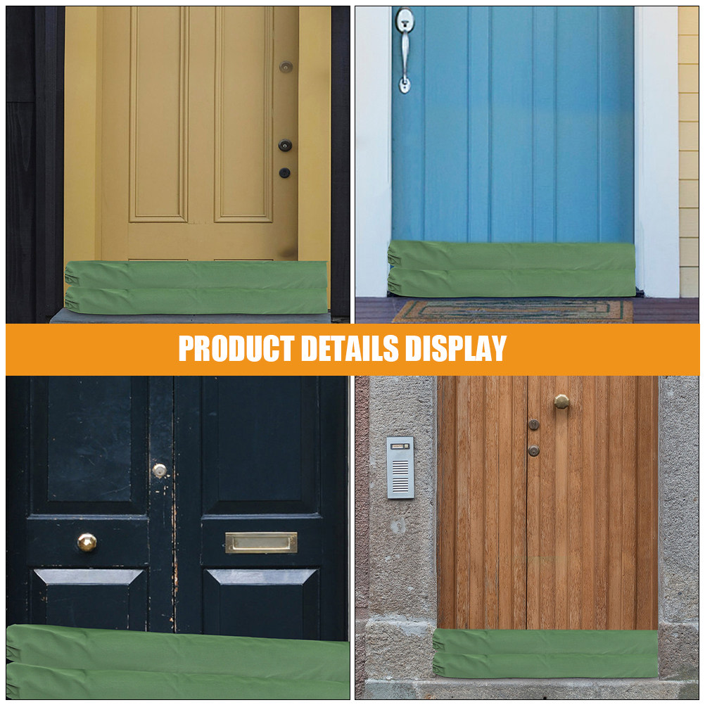 2Pcs Heavy Duty Long Canvas Sa - Flood Barrier Bag recension och pris