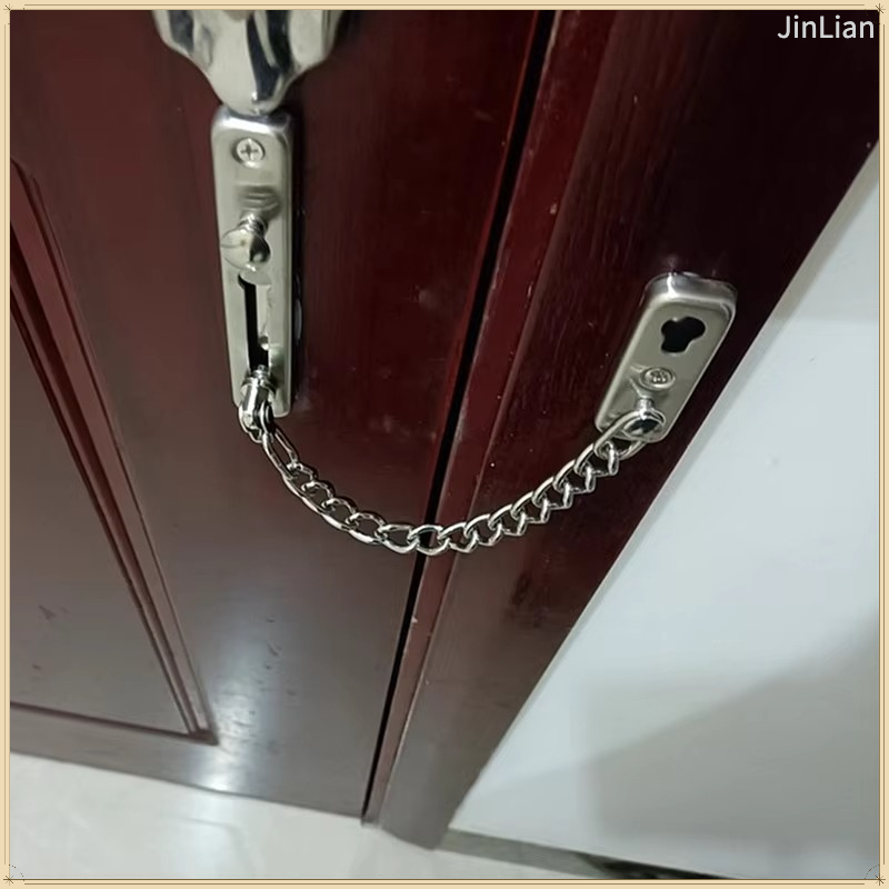 1PC Stainless Steel Door Chain - Security Chain Door recension och pris