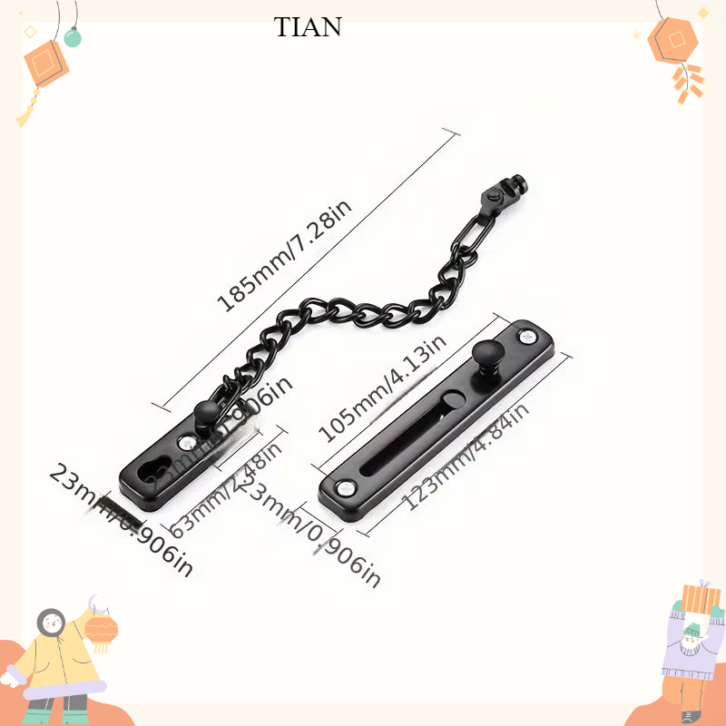 Stainless Steel Keys Are Hotli - Security Chain Door recension och pris