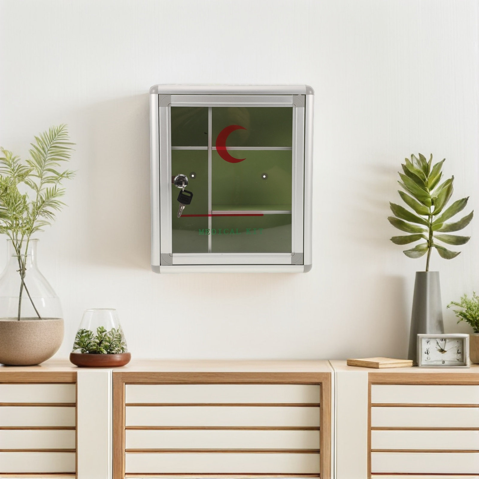 Wall Mount Lockable Medicine C - Medicine Cabinet Lock recension och pris