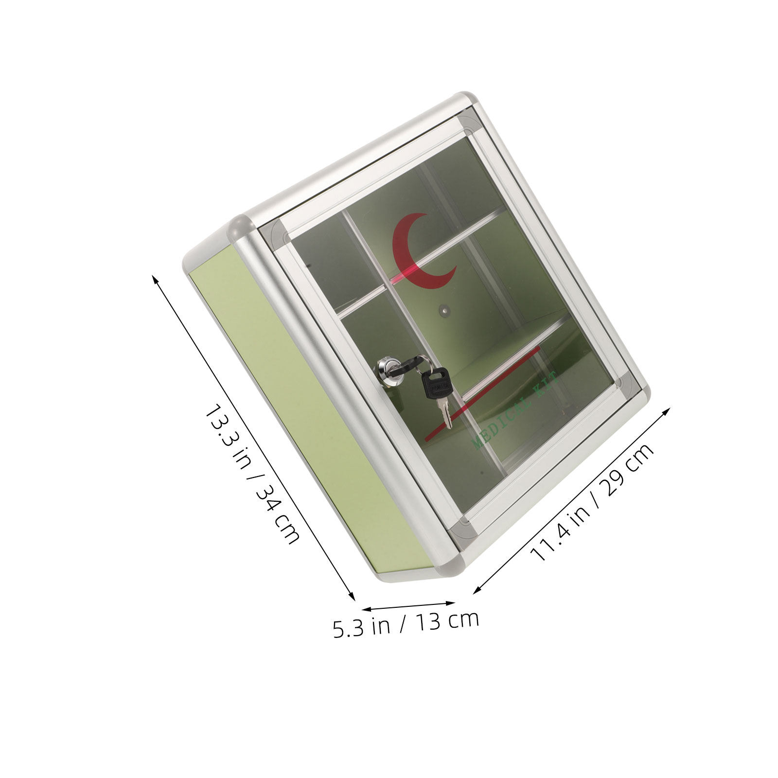 Wall Mount Lockable Medicine C - Medicine Cabinet Lock recension och pris