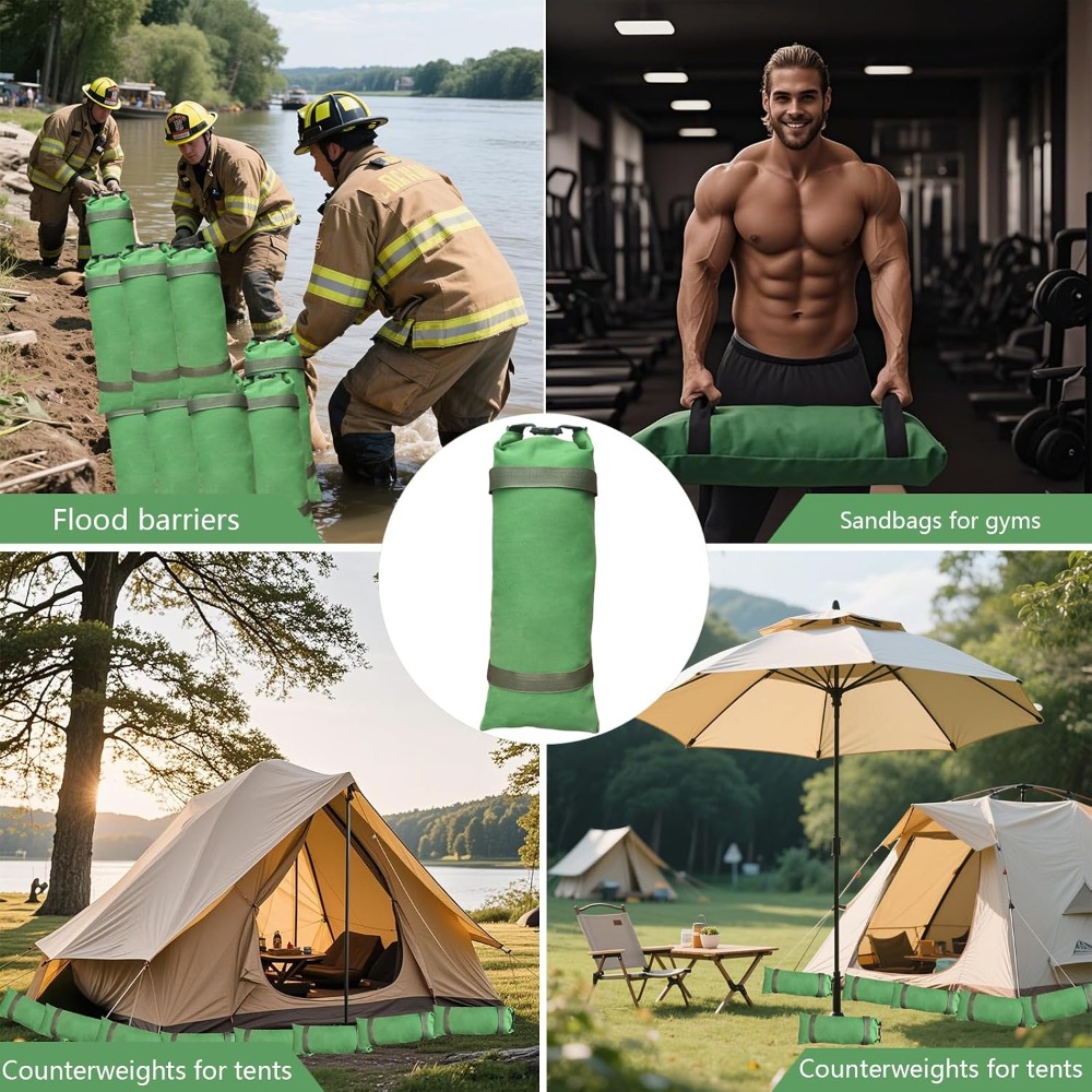 4 Pack Thick Canvas Flood Sand - Flood Barrier Bag recension och pris