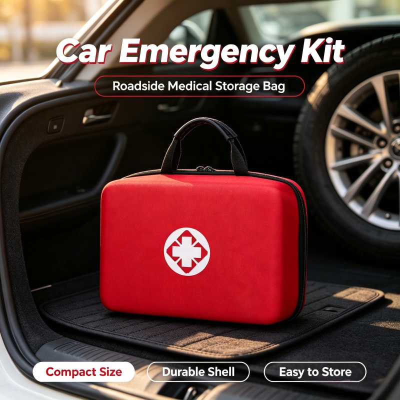 Portable Hard Shell First Aid  - First Aid Bag Kit recension och pris