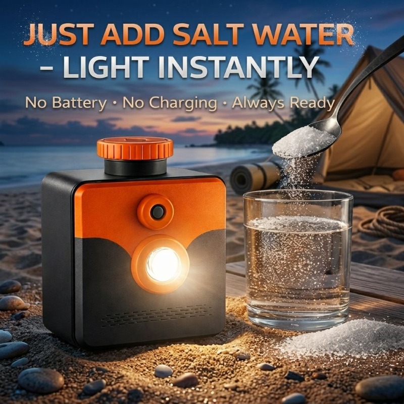 Saltwater Lamp Salt Water Powe - Power Outage Light recension och pris